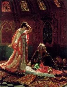 unknow artist Arab or Arabic people and life. Orientalism oil paintings 212 France oil painting art